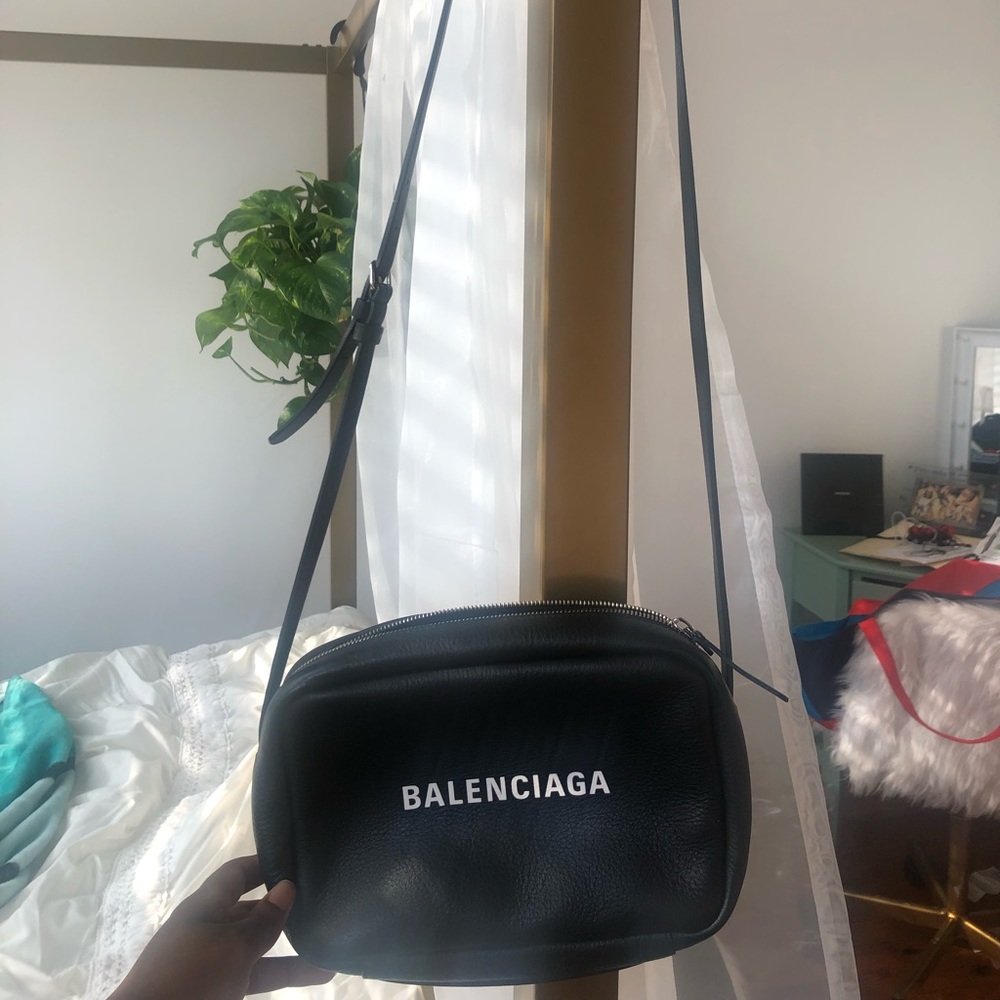 Balenciaga everyday camera bag in small.